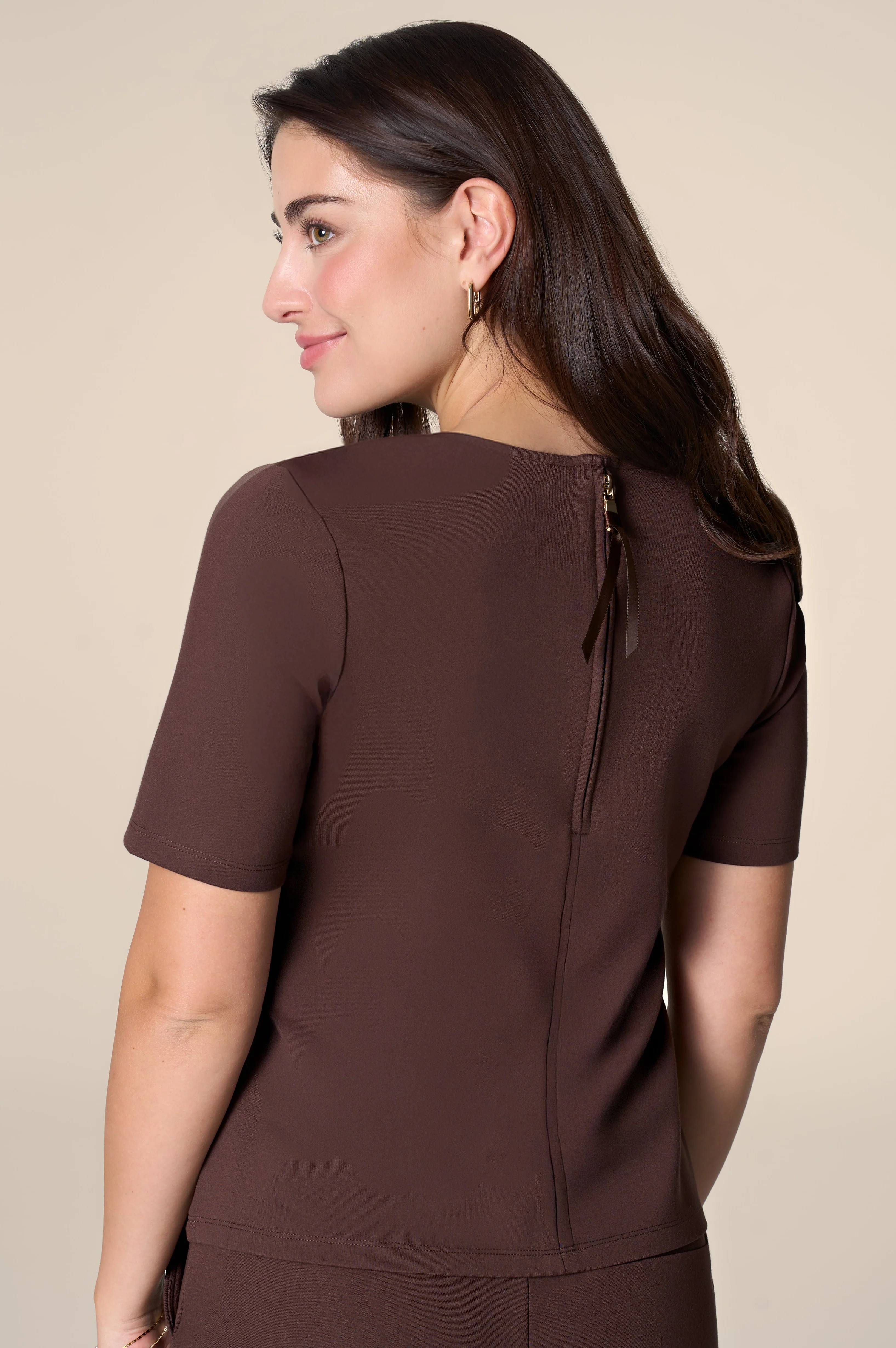 The Amelia Tee Chocolate - Image 5