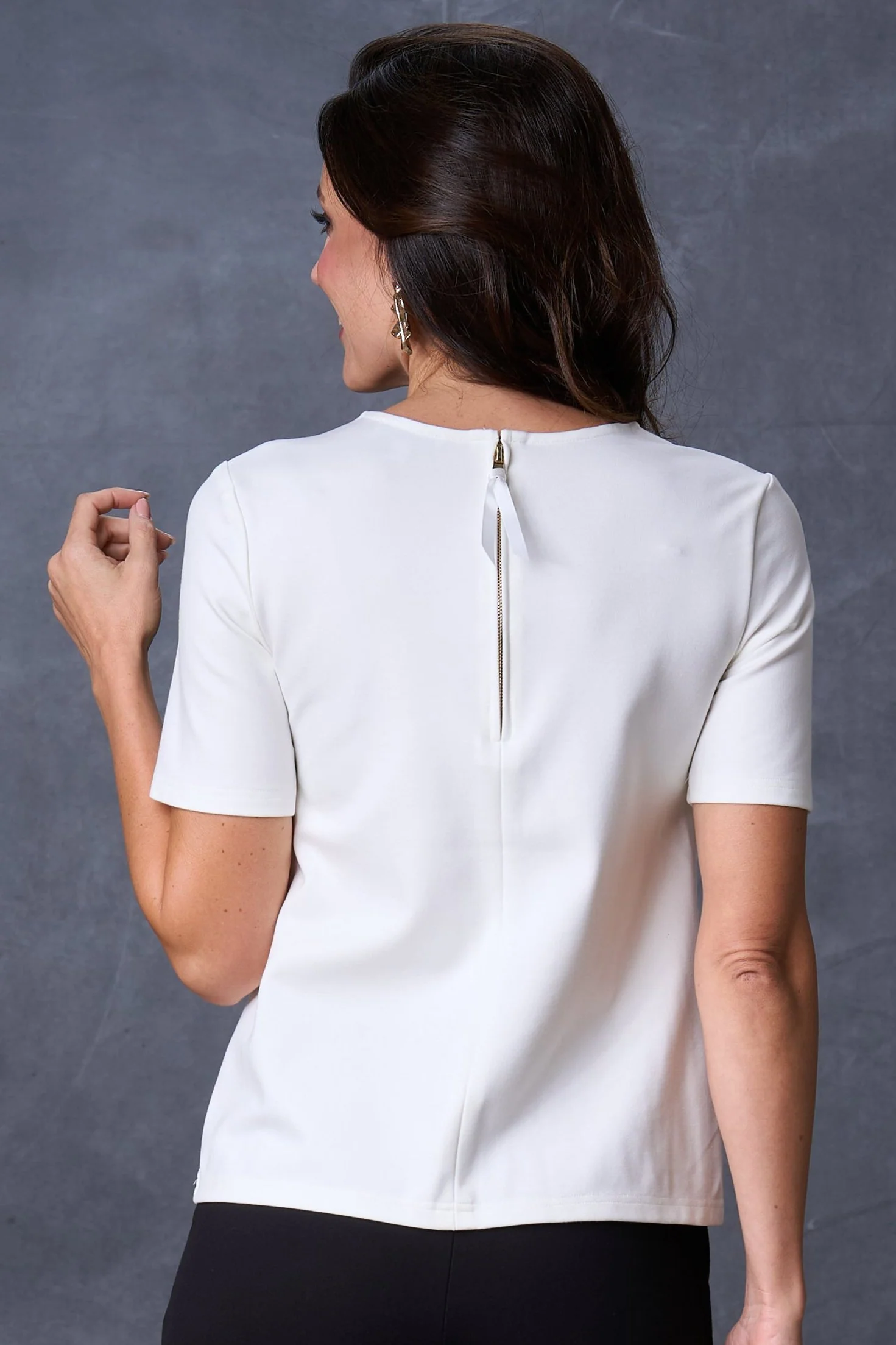 The Amelia Tee Ivory - Image 3