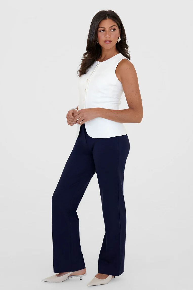 The Anna Vest Ivory - Image 6