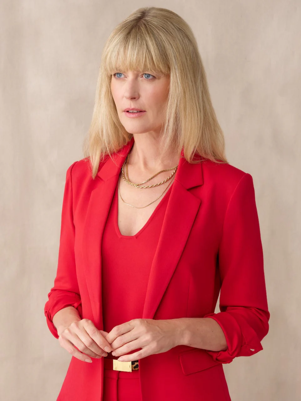 The Chloe Tank Crimson - Image 3