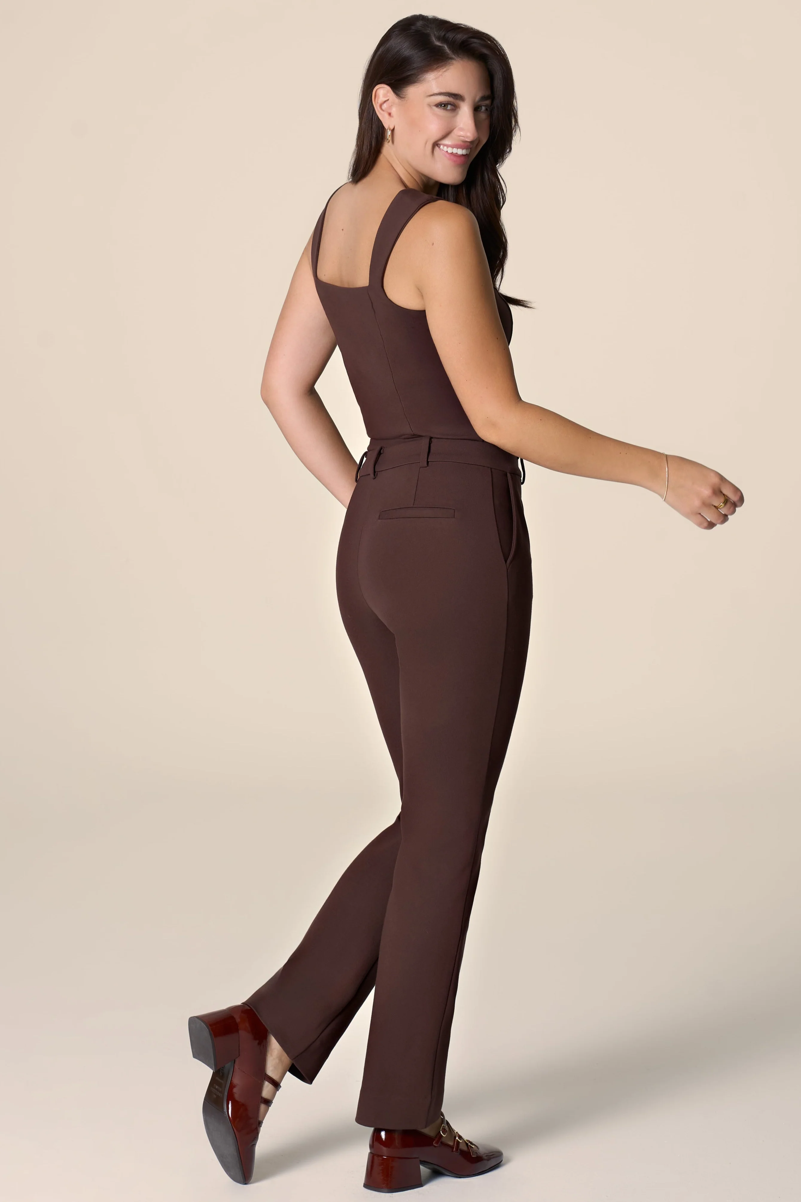 The Eloise Trouser Chocolate - Image 5