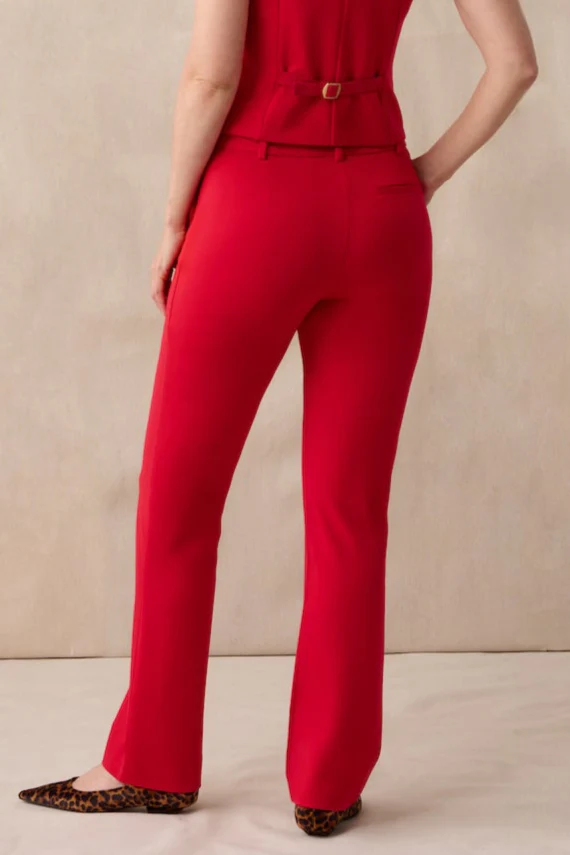 The Eloise Trouser Crimson - Image 3