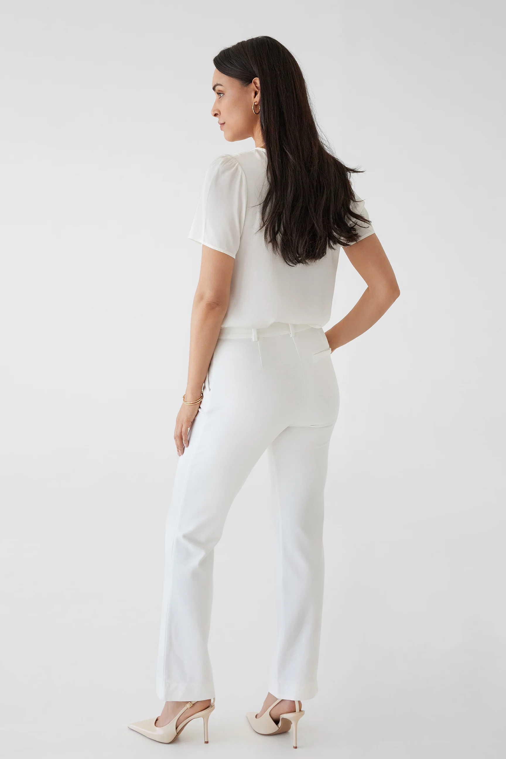 The Eloise Trouser Ivory - Image 4