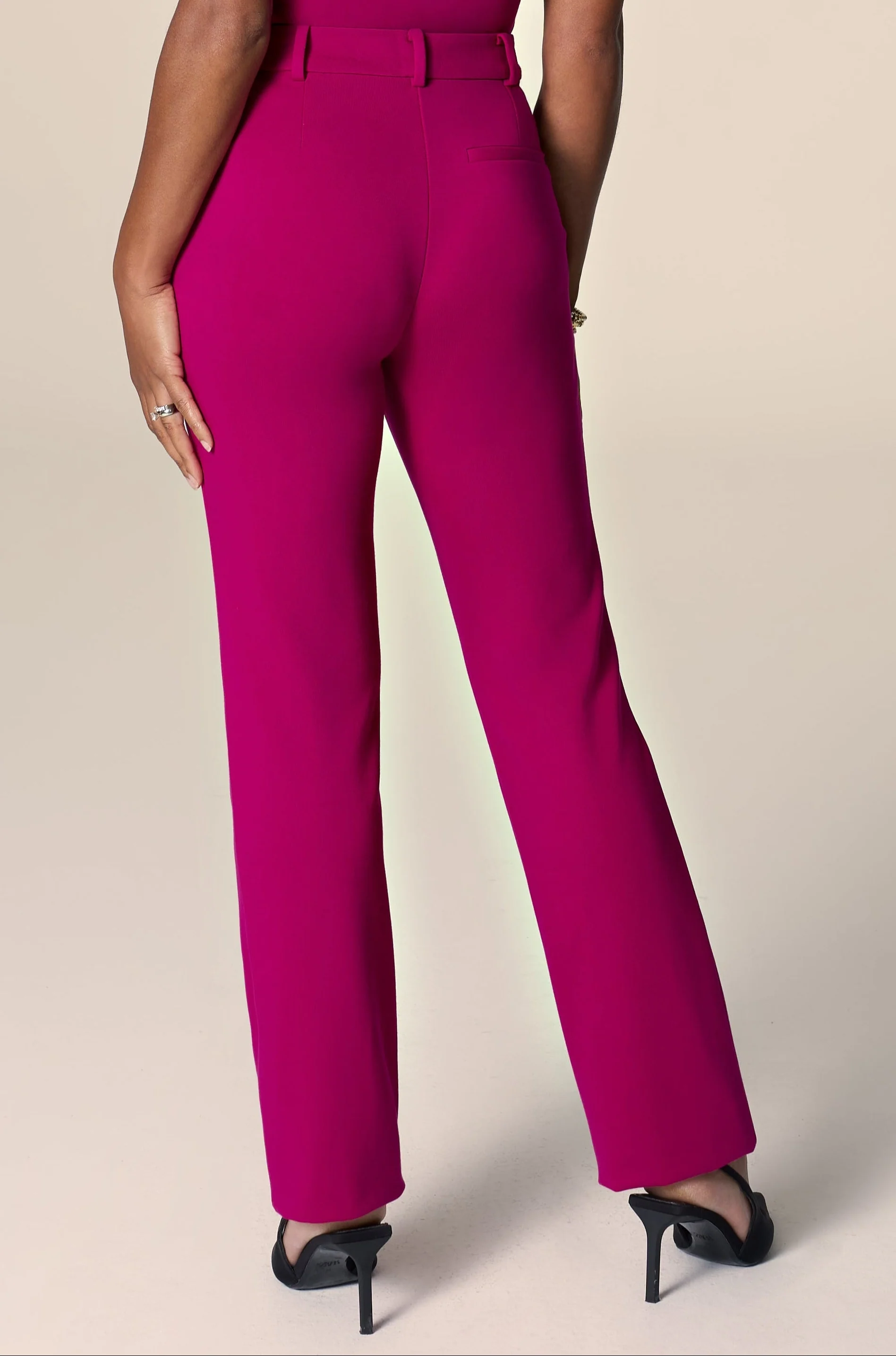 The Eloise Trouser Mulberry - Image 4