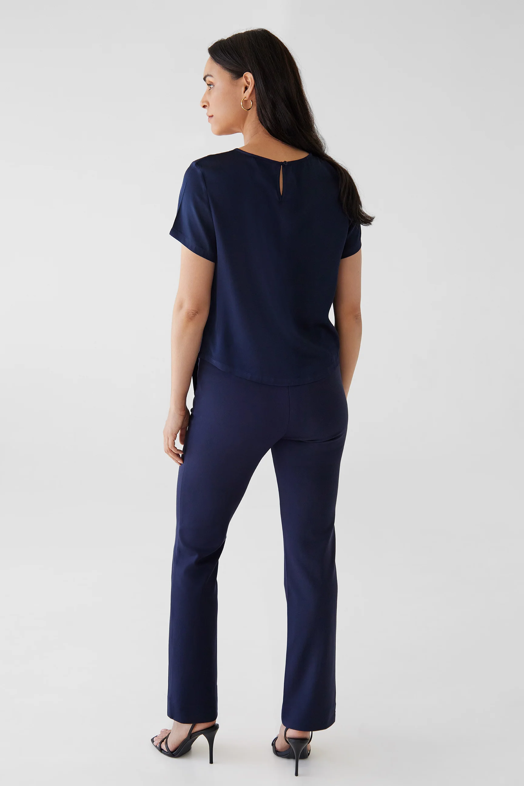 The Eloise Trouser Navy - Image 4