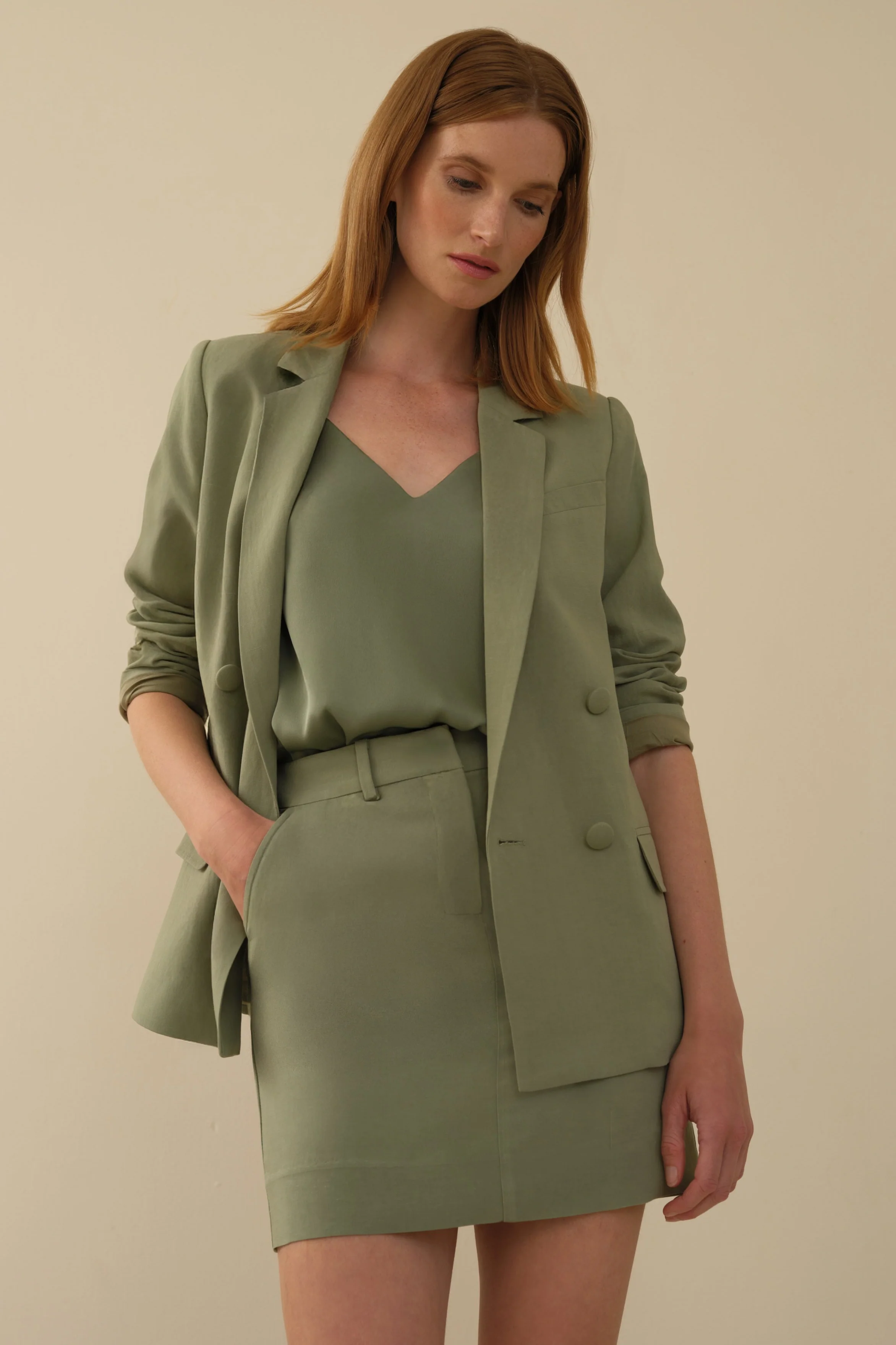 The Eva Blazer Sage - Image 10