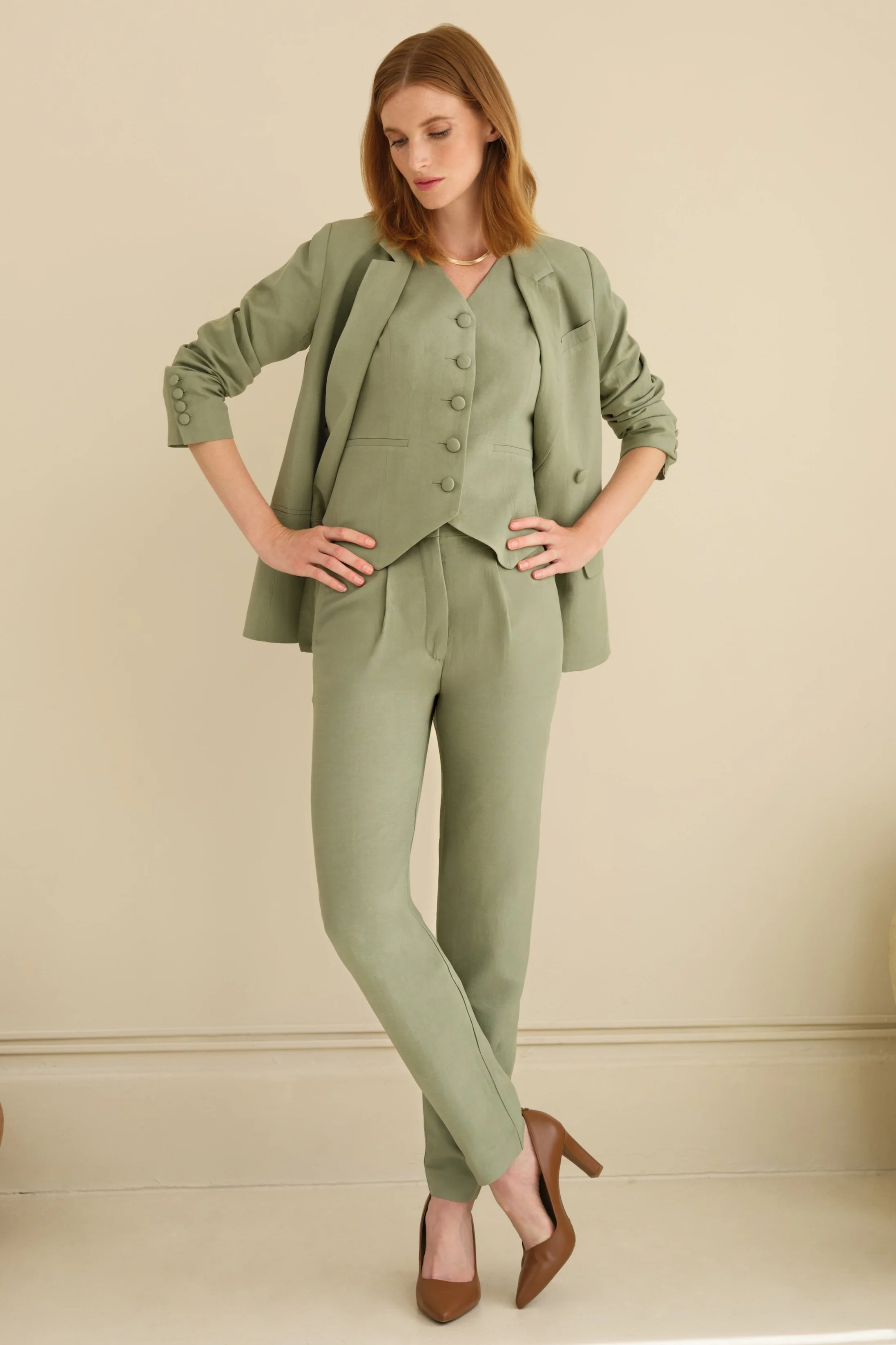 The Eva Blazer Sage - Image 9