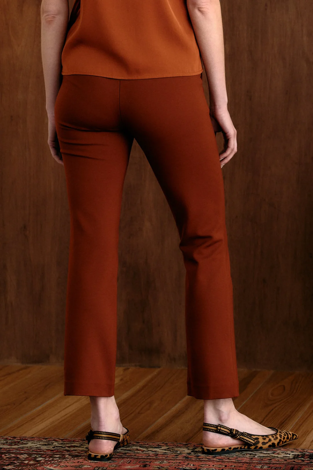 The Helen Pant Deep Ochre - Image 4