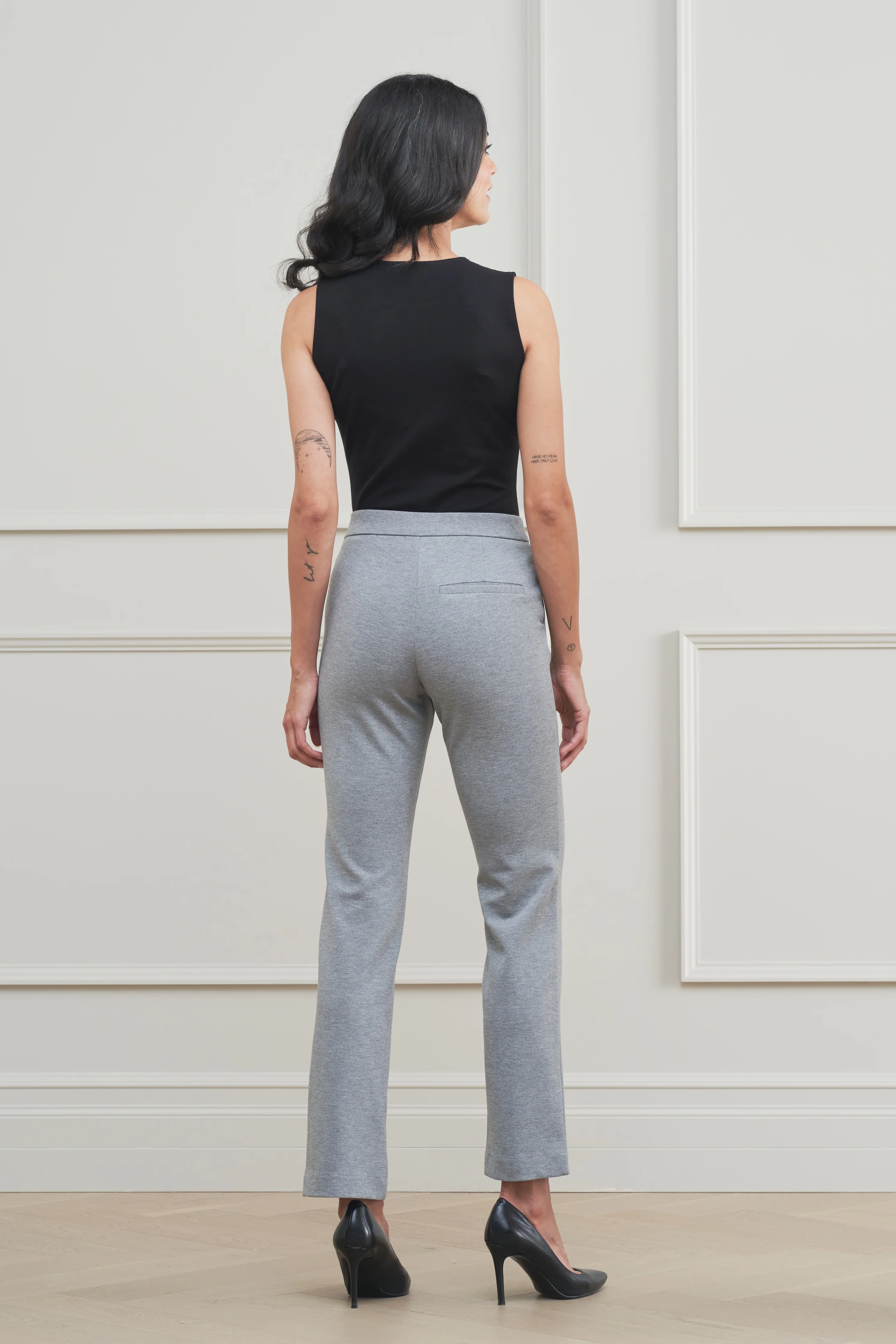 The Helen Pant Light Heather Grey - Image 5