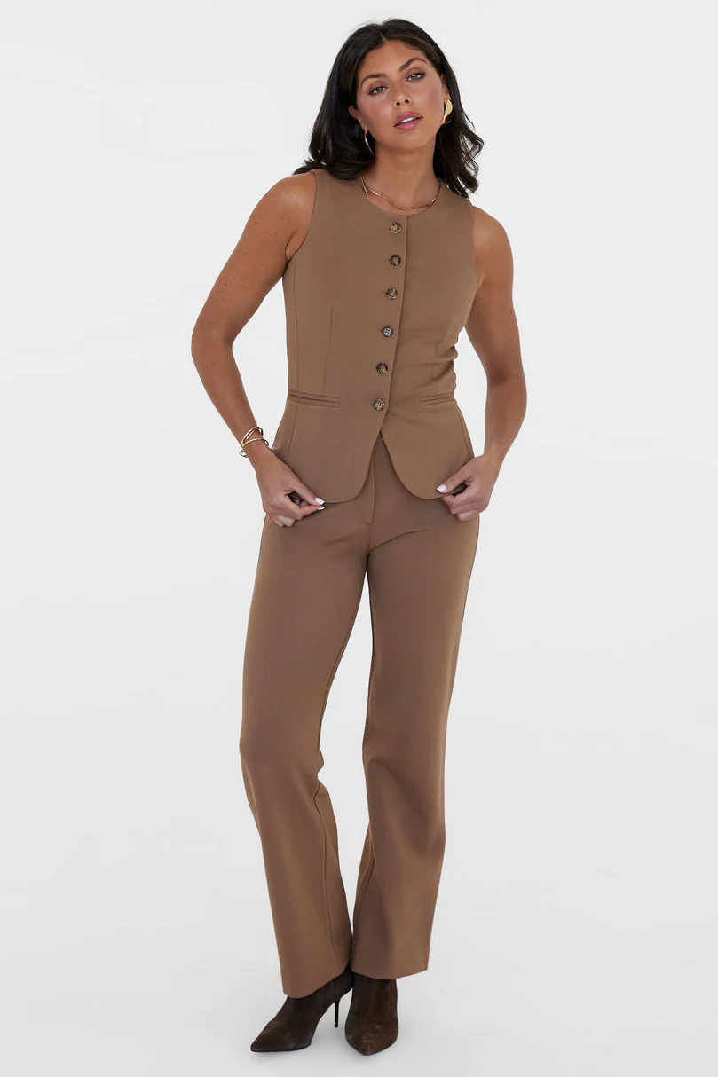 The Josephine Pant Camel - Image 6