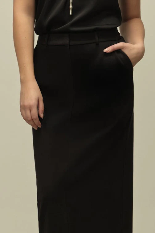 The Julia Trouser Skirt Black - Image 3