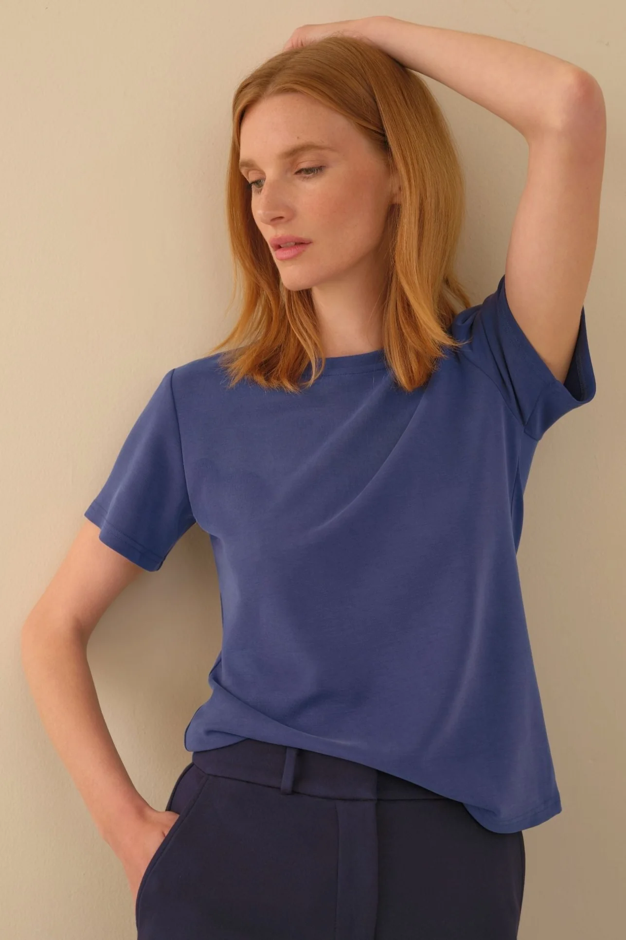 The Lauren Tee Cadet Blue - Image 2