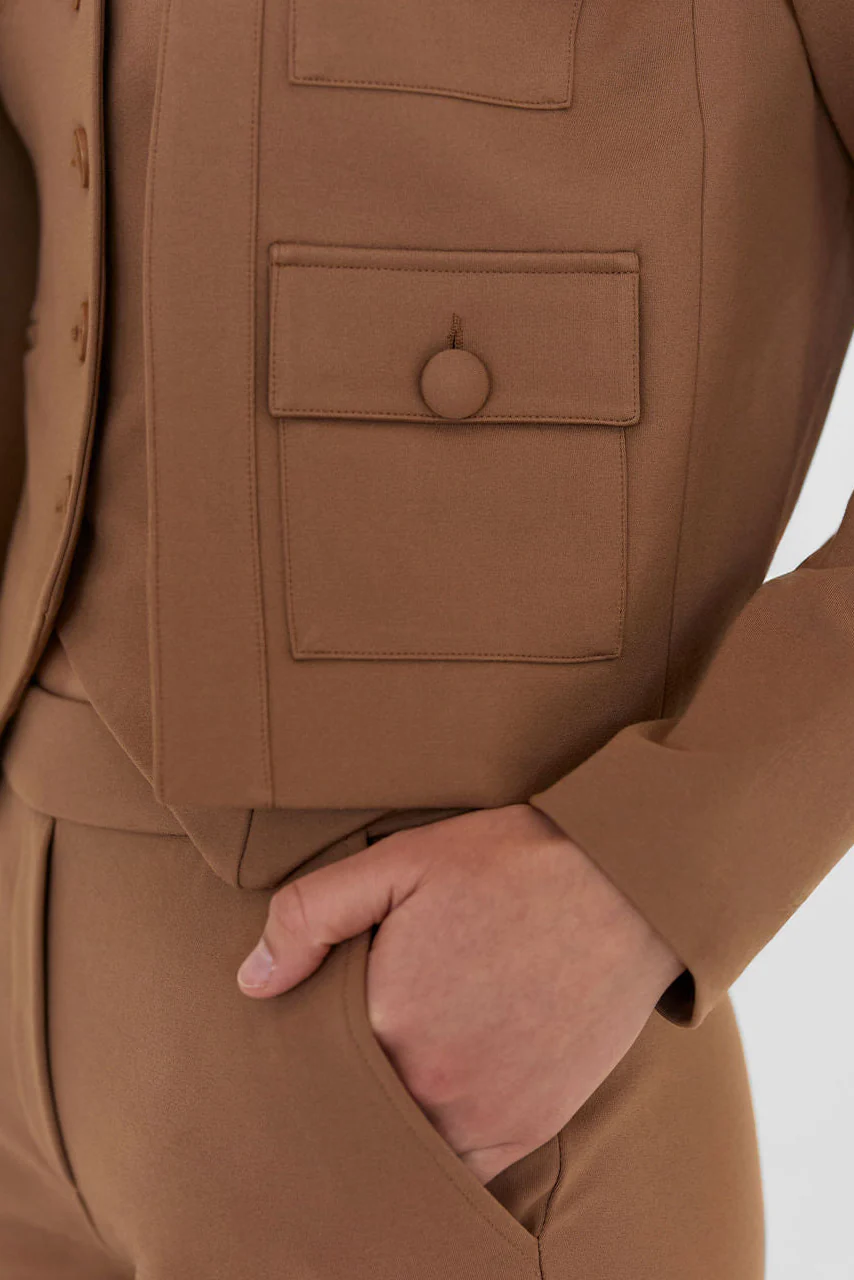 The Nora Jacket Camel - Image 4