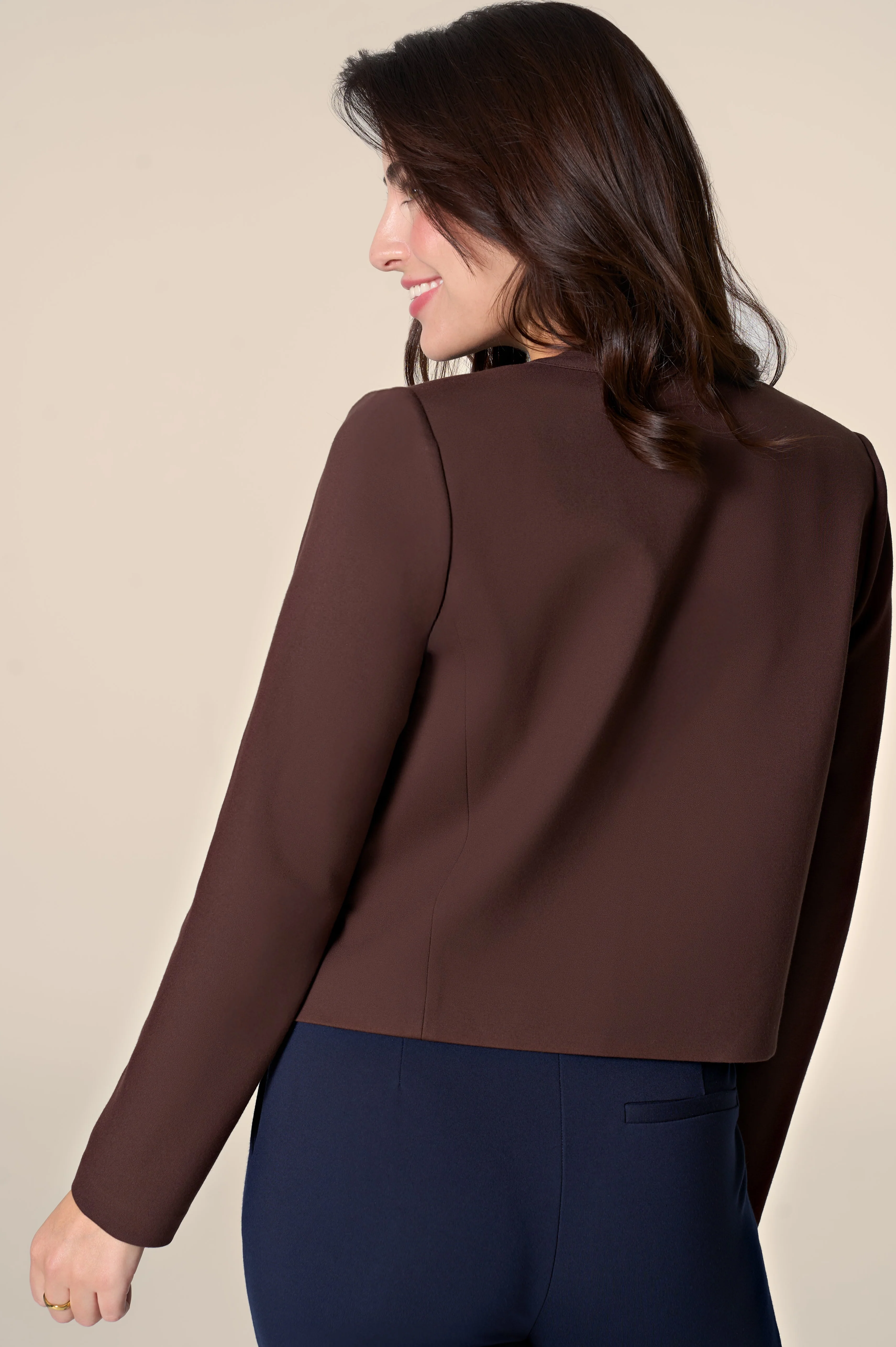 The Nora Jacket Chocolate - Image 5