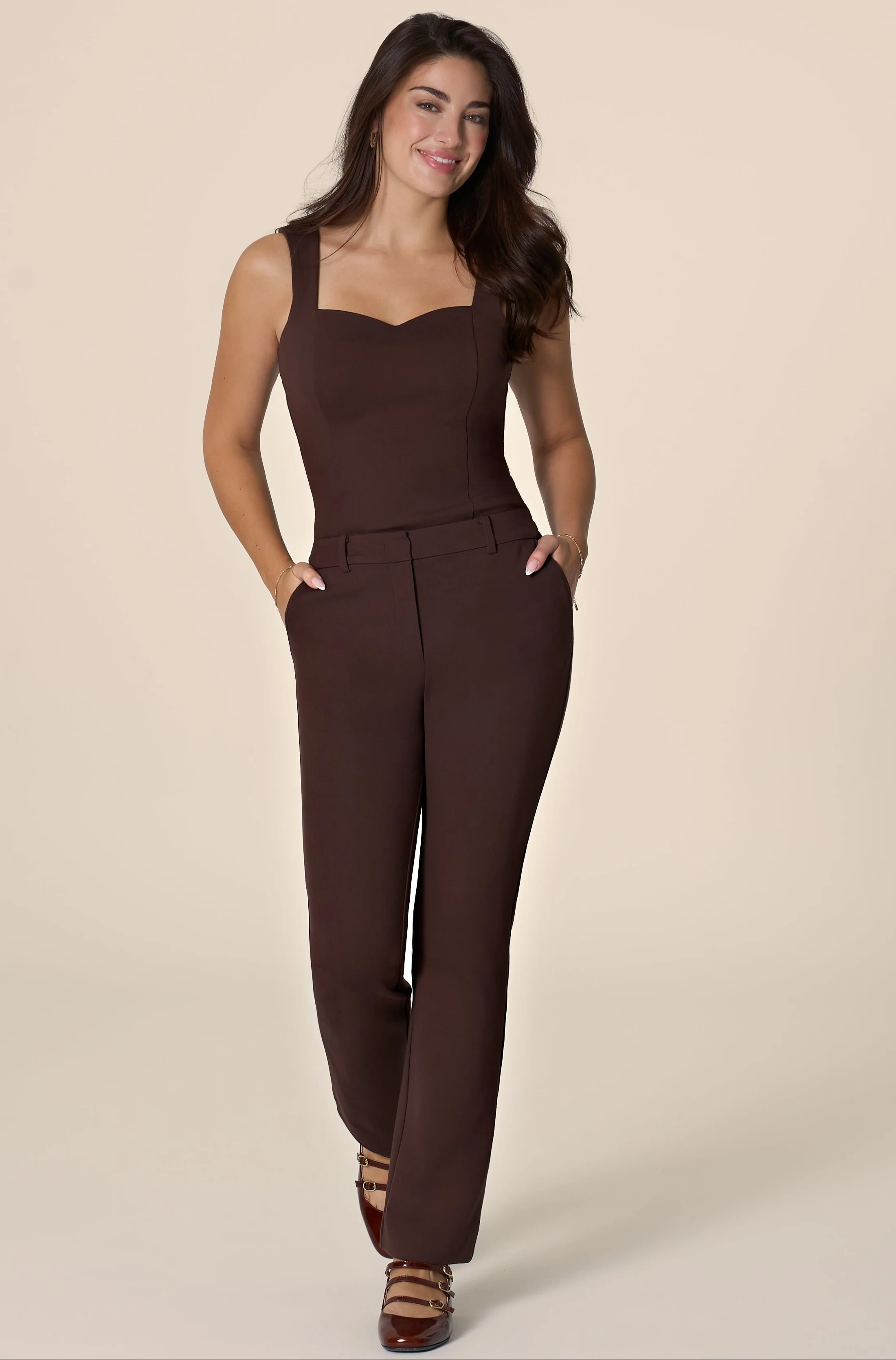 The Simone Tank Chocolate - Image 5