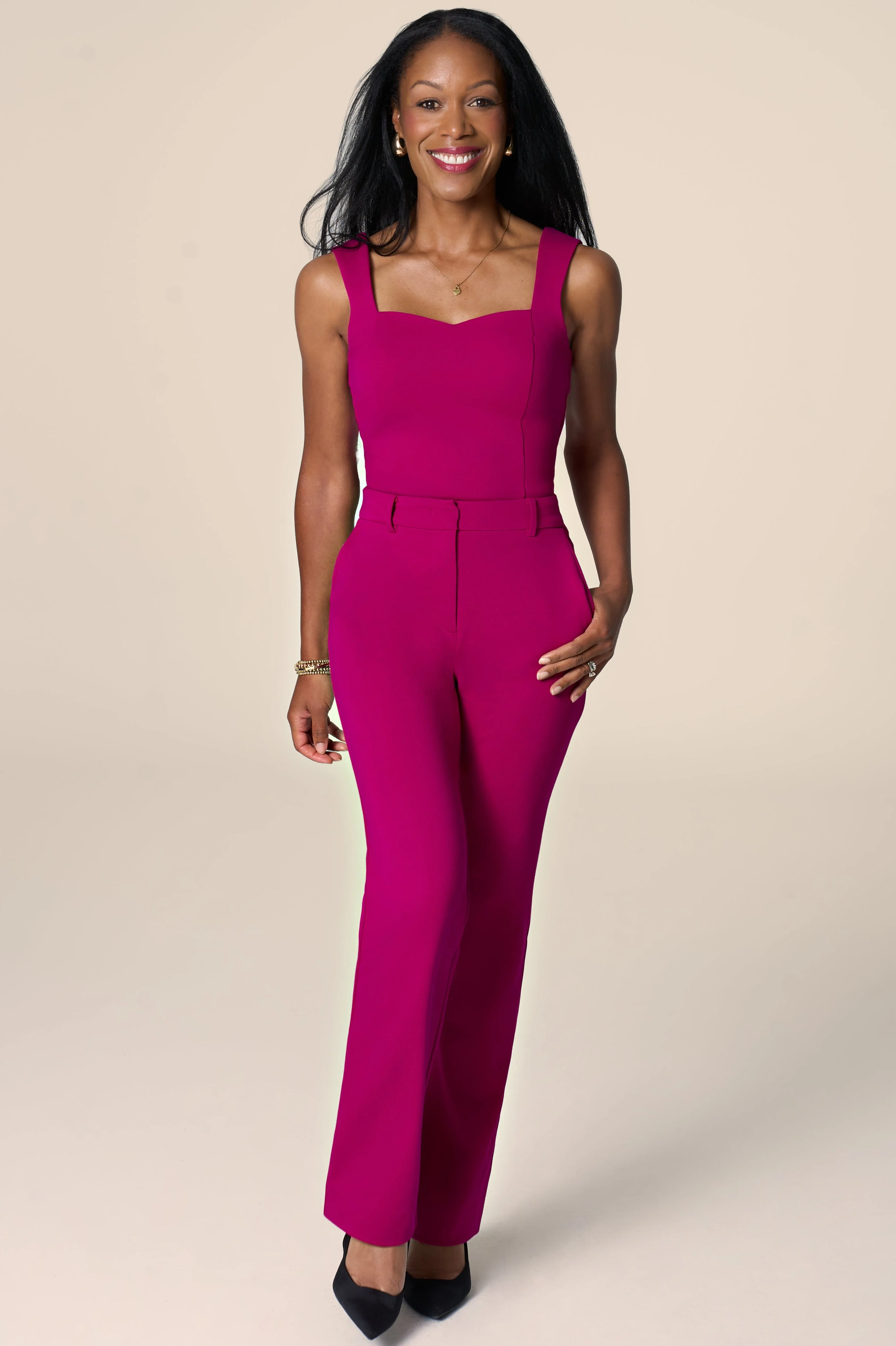 The Simone Tank Mulberry - Image 5