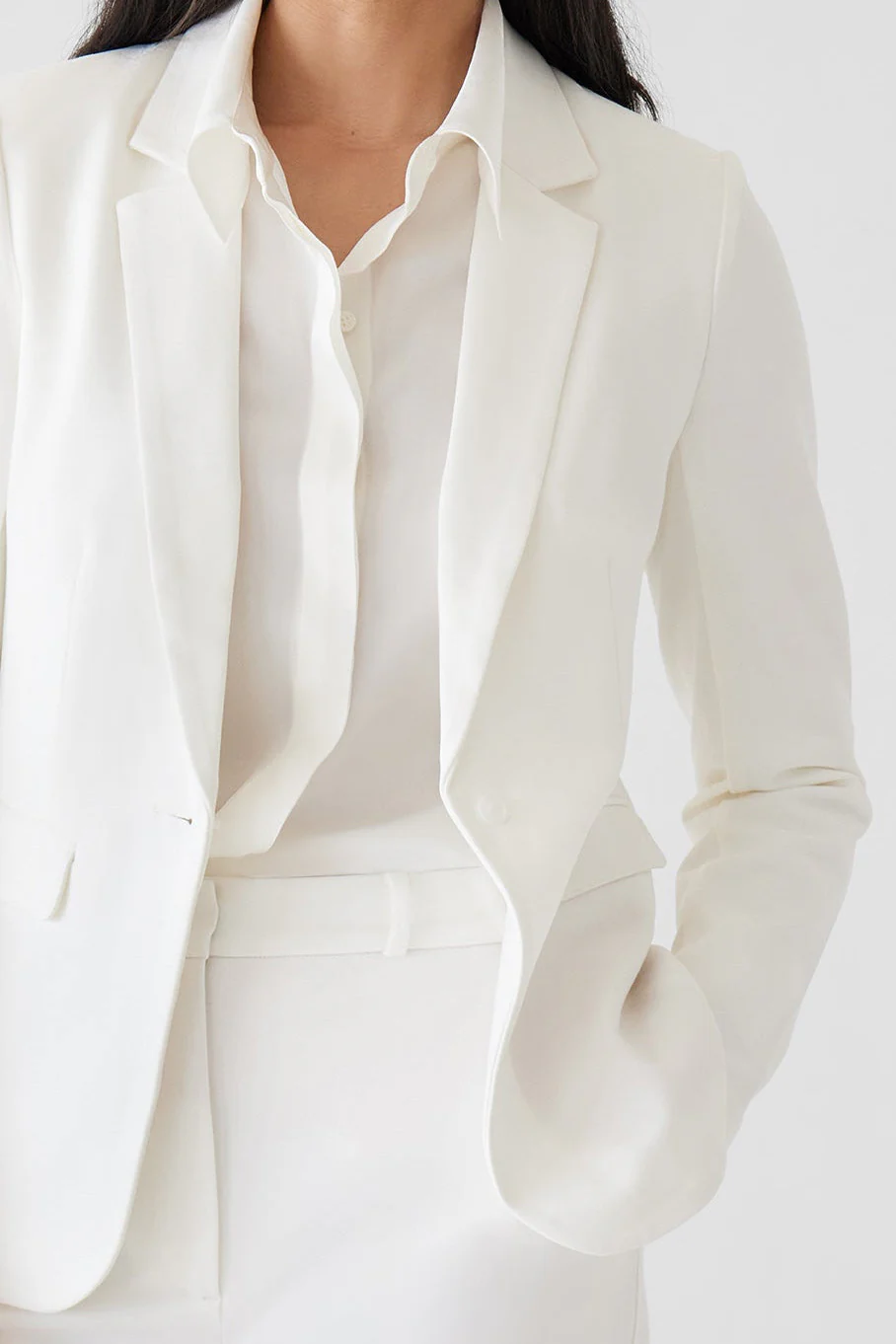 The Sloane Blazer Ivory - Image 6