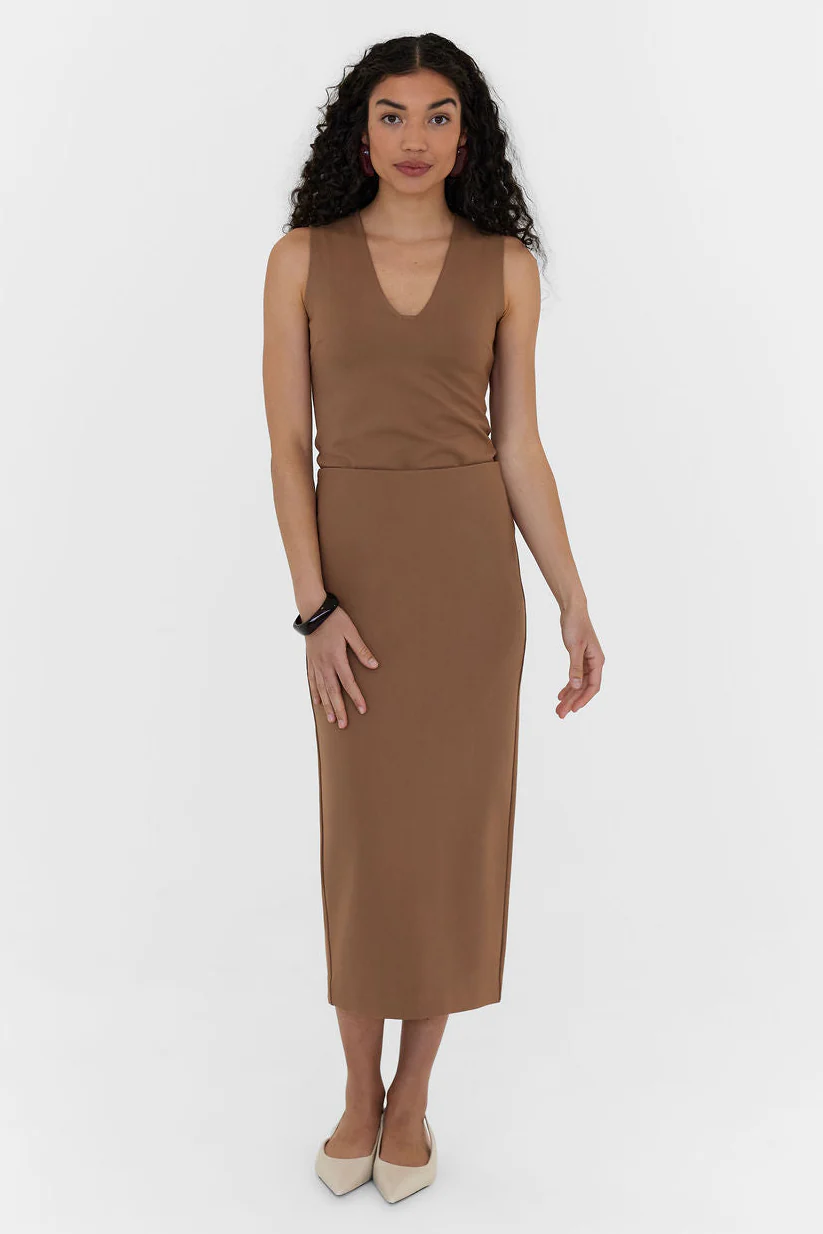 The Stella Skirt Camel - Image 5