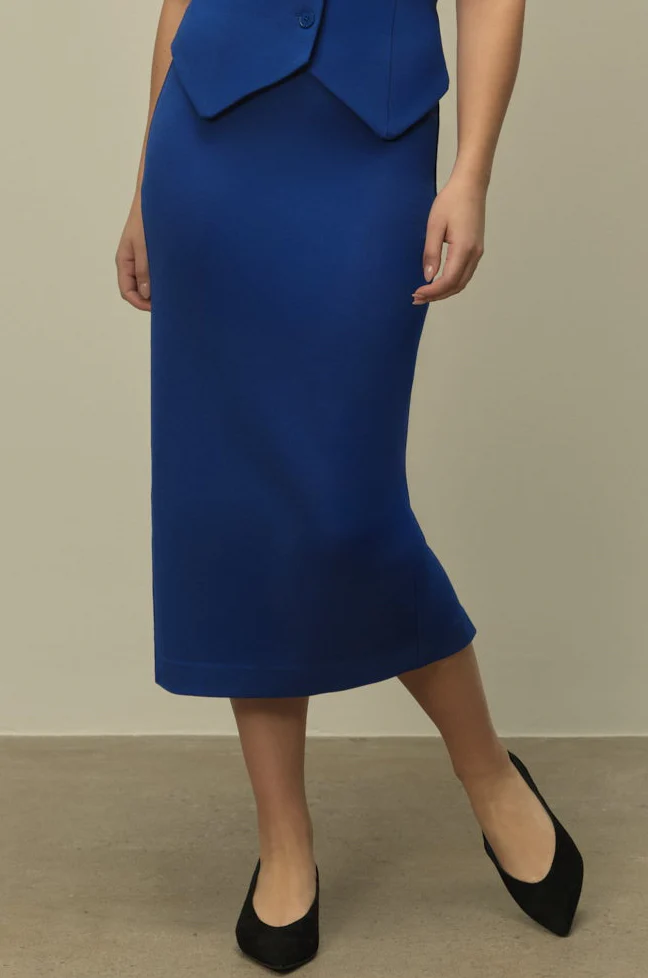 The Stella Skirt Cobalt Blue - Image 8